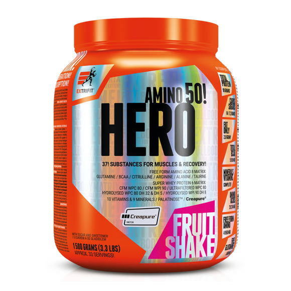 Extrifit HERO 1500 g. (Cocktail pentru mușchiul mușchiului)