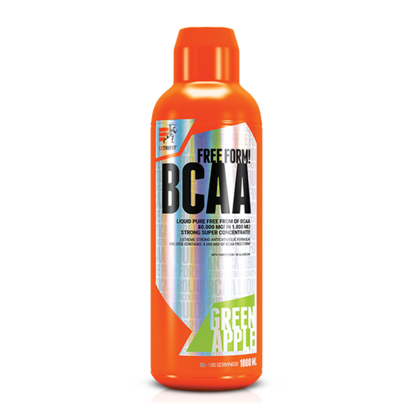 Extrifit BCAA liquid 80 000 mg (Nestemäinen muoto BCAA -aminohapot)